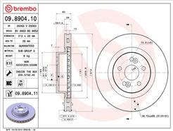 BREMBO 09.8904.11