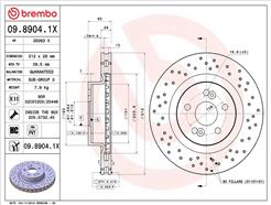 BREMBO 09.8904.1X