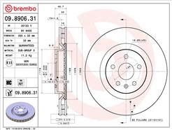 BREMBO 09.8906.31