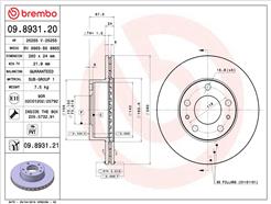 BREMBO 09.8931.21