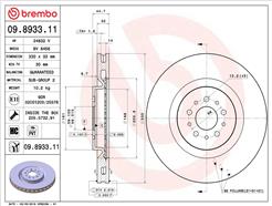 BREMBO 09.8933.11
