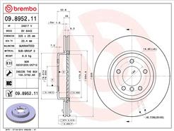 BREMBO 09.8952.11