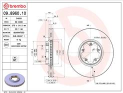 BREMBO 09.8960.10