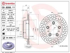 BREMBO 09.8998.11
