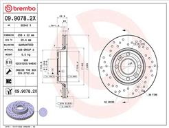 BREMBO 09.9078.2X