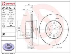 BREMBO 09.9080.10