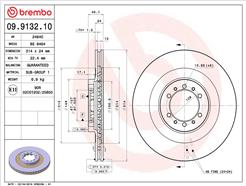 BREMBO 09.9132.10