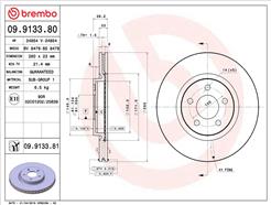 BREMBO 09.9133.81