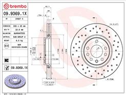 BREMBO 09.9369.1X