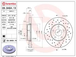 BREMBO 09.9464.1X