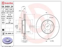 BREMBO 09.9464.21