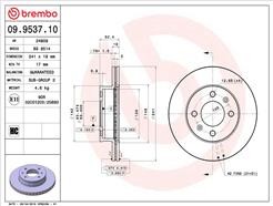 BREMBO 09.9537.10