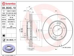 BREMBO 09.9545.11