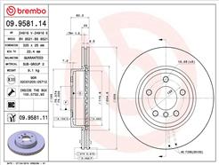 BREMBO 09.9581.11