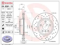 BREMBO 09.9581.1X