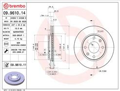 BREMBO 09.9610.11