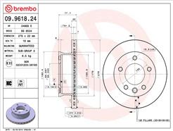BREMBO 09.9618.24