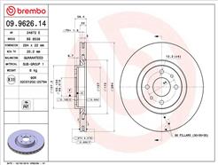 BREMBO 09.9626.14