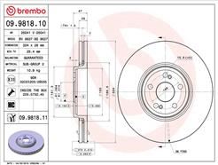 BREMBO 09.9818.11