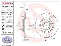 BREMBO 09.9908.21
