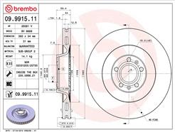 BREMBO 09.9915.11