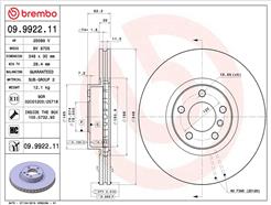 BREMBO 09.9922.11