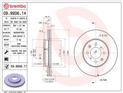 BREMBO 09.9936.11