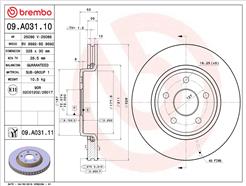 BREMBO 09.A031.11