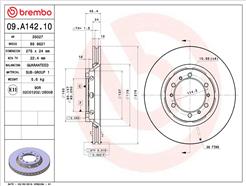 BREMBO 09.A142.10