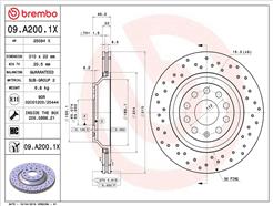 BREMBO 09.A200.1X