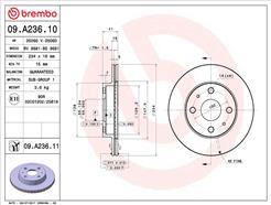 BREMBO 09.A236.11