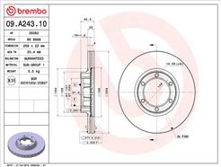 BREMBO 09.A243.10
