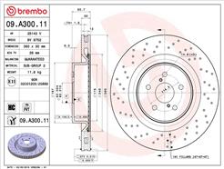 BREMBO 09.A300.11