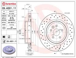 BREMBO 09.A301.11