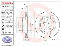 BREMBO 09.A358.11