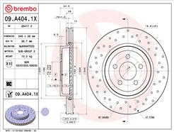 BREMBO 09.A404.1X