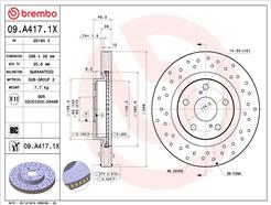 BREMBO 09.A417.1X