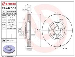 BREMBO 09.A427.11