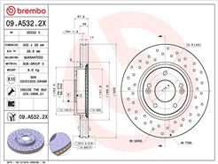 BREMBO 09.A532.2X
