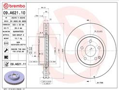 BREMBO 09.A621.10