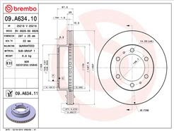 BREMBO 09.A634.11