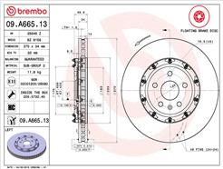BREMBO 09.A665.13
