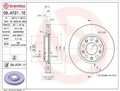 BREMBO 09.A721.11