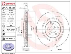 BREMBO 09.A731.21