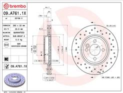 BREMBO 09.A761.1X