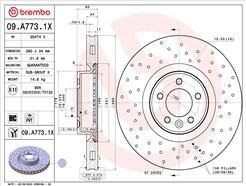 BREMBO 09.A773.1X