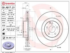 BREMBO 09.A817.21