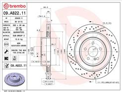 BREMBO 09.A822.11