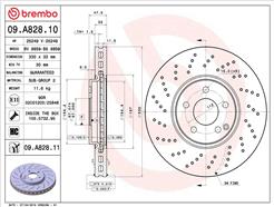 BREMBO 09.A828.11