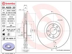 BREMBO 09.A829.21